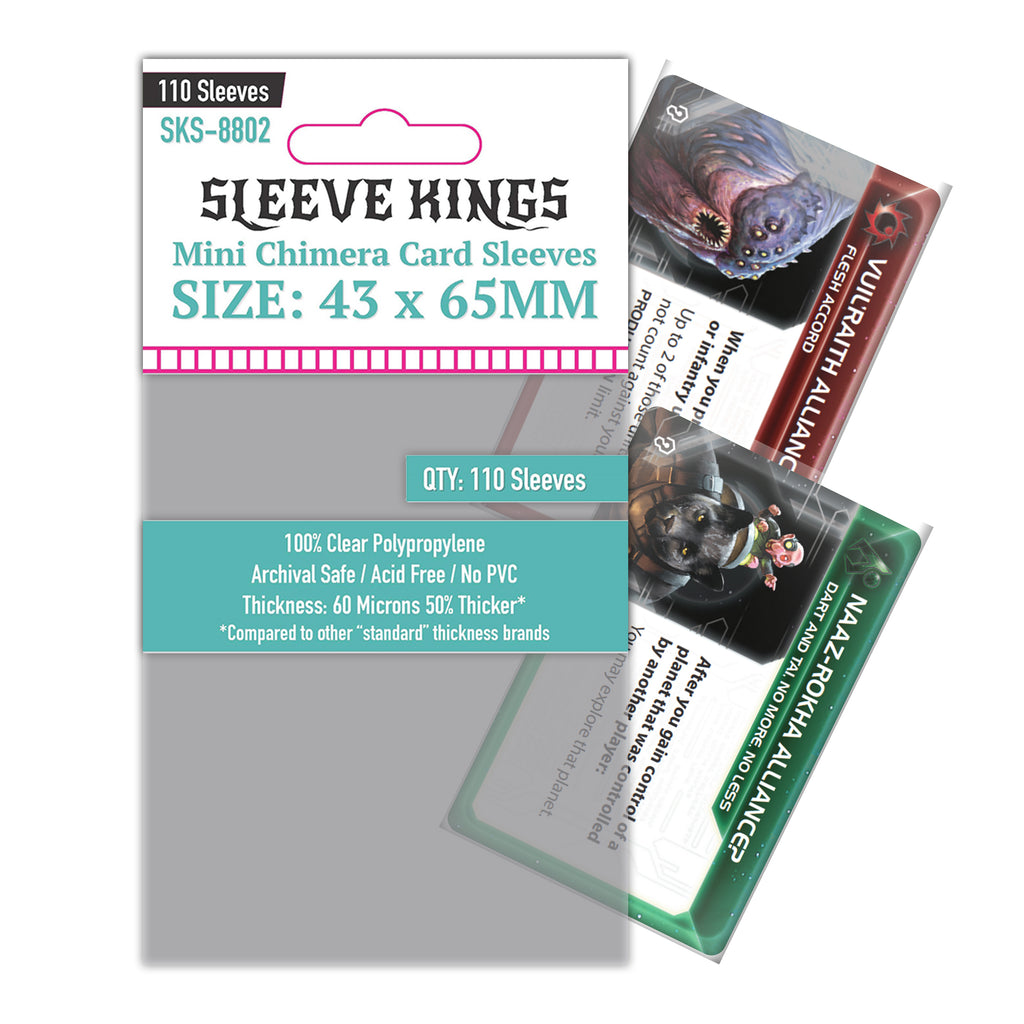 sleeve kings card sleeves review Mini Chimera