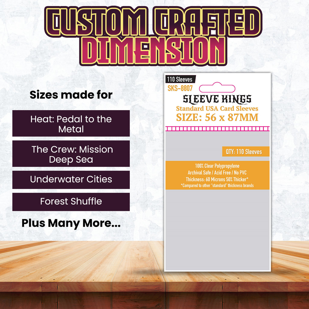 mtg card sleeves reddit Sleeve Kings Standard USA (56x87mm) Card Sleeves (K-pop photocards) –  sleevekings