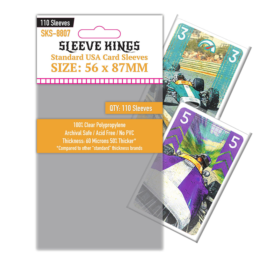 56 x 87 mm card sleeves Sleeve Kings Standard USA (56x87mm) Card Sleeves (K-pop photocards) – sleevekings