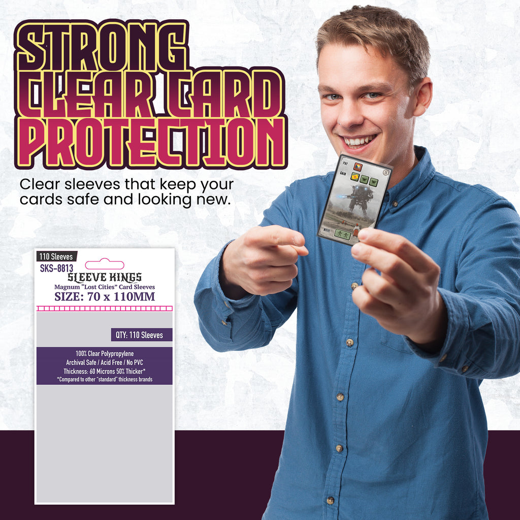 cursed city card sleeves Lost Cities Compatible Card Sleeves