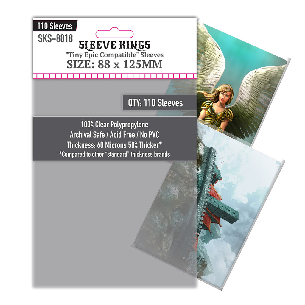 sleeve kings card sleeves Sleeve Kings Standard USA Card Sleeves (56x87mm) - 110 Pack, SKS-8807 (k-pop Photocards)