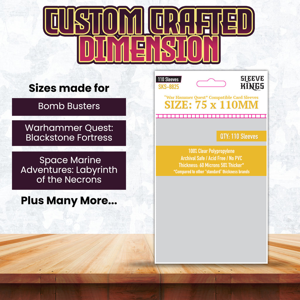 warhammer quest card game sleeves Warhammer Quest Compatible Card Sleeves