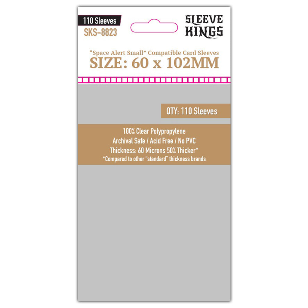 Sleeve Kings Space Alert Compatible Sleeves (60x102mm)