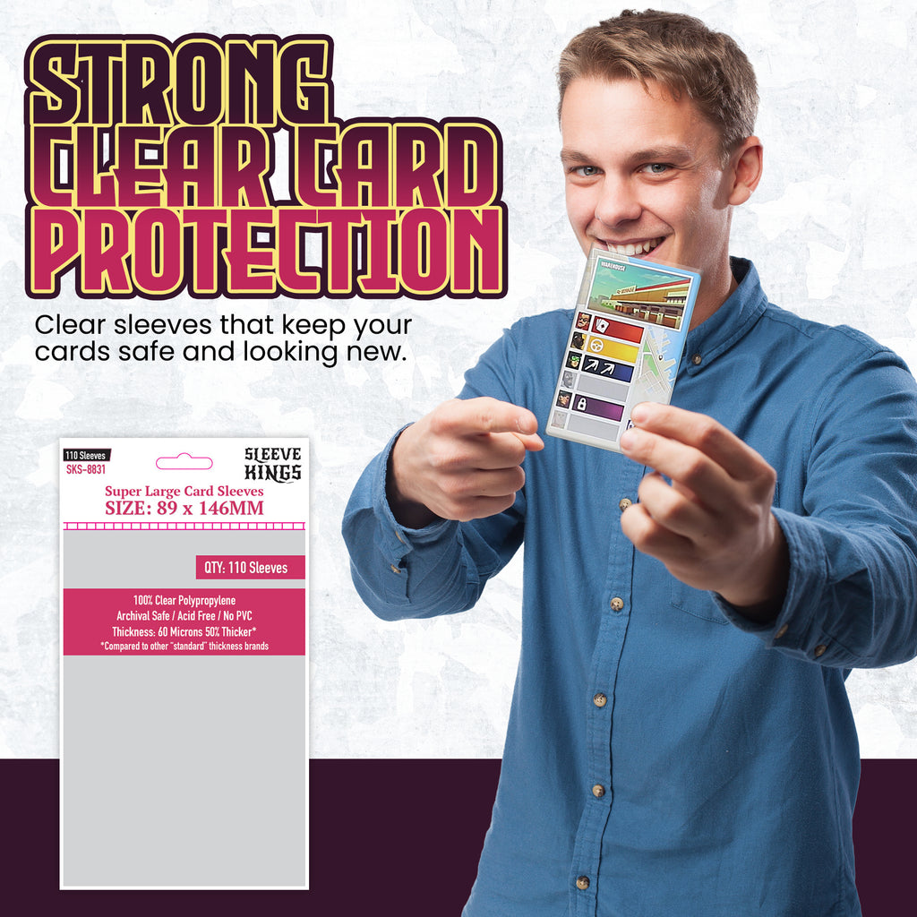 6x9 card sleeves Rigid 4x6/5x7/6x9 inch Hard Plastic Protector for Trading Cards Photos Pack includes 100 sleeves. Link 9 Sleeve Double-Sided Trading