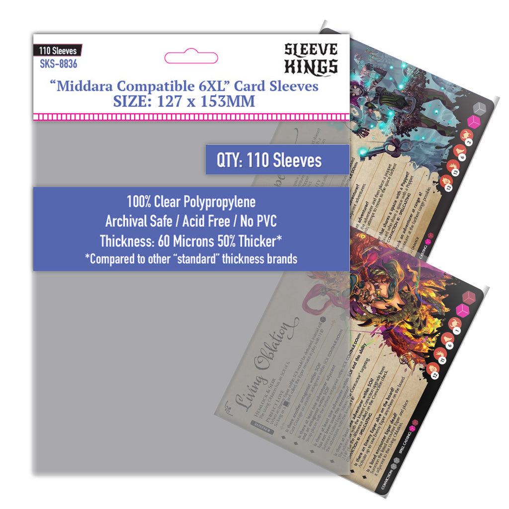 middara card sleeves Middara Compatible Card Sleeves