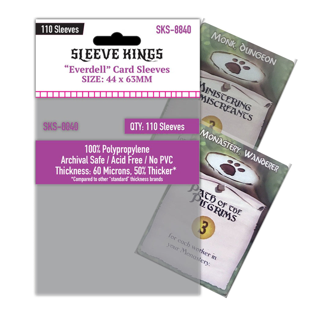everdell card sleeves size Everdell Mini Compatible Sleeve Bundle