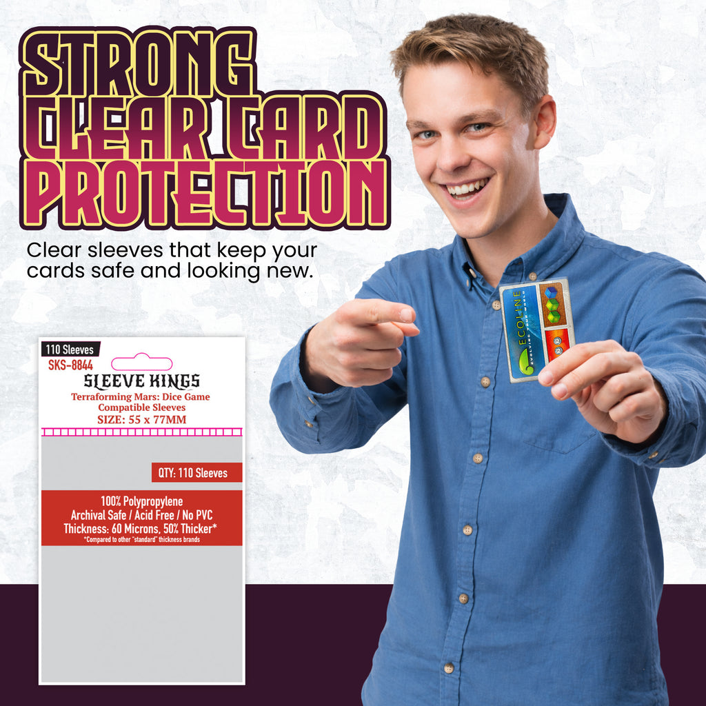 card sleeves for terraforming mars Terraforming Mars: Custom Card Sleeves | Board Game Accessory