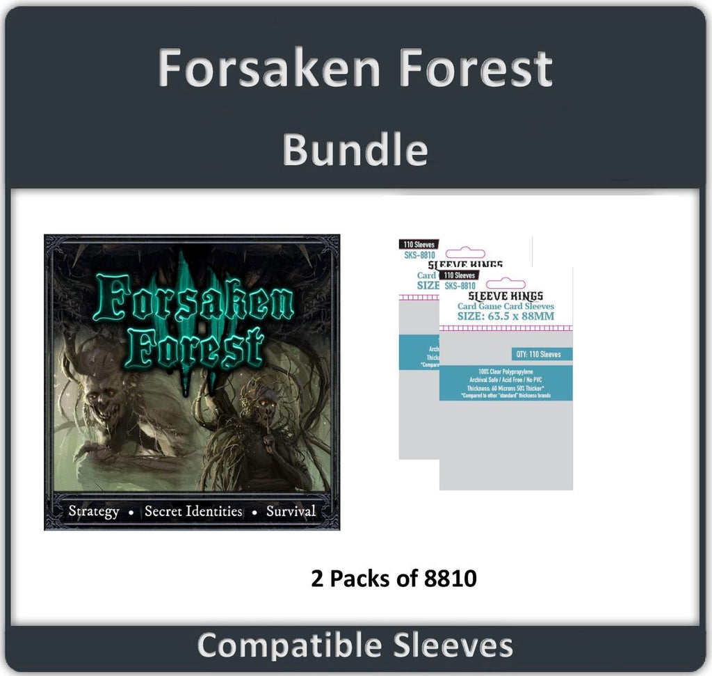 "Forsaken Forest" Compatible Sleeve Bundle (8810 X 2)