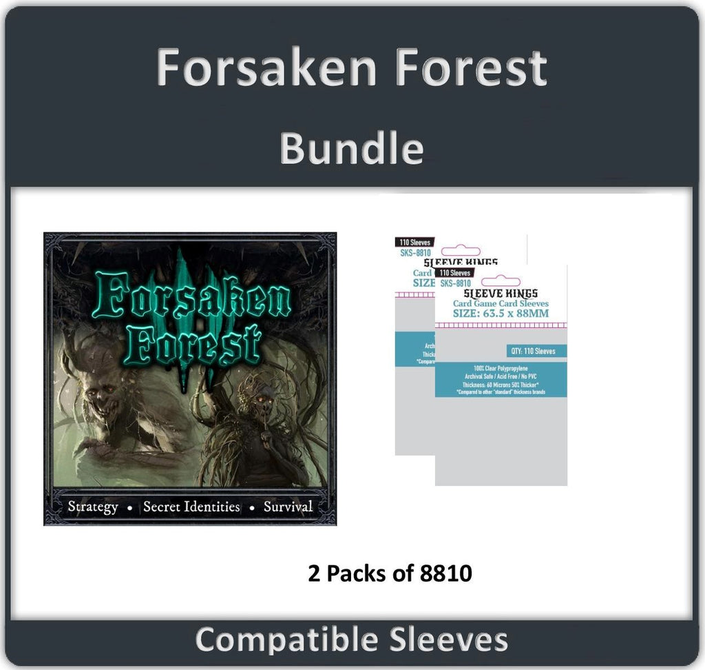 Forsaken Forest Compatible Card Sleeves - Sleeve Kings Forsaken Forest Compatible Card Sleeves - Sleeve Kings