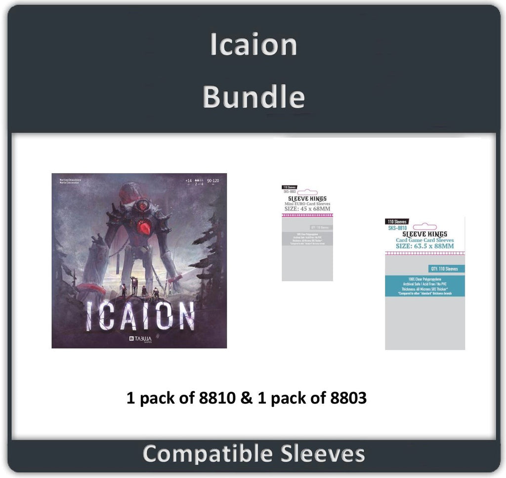 "Icaion" Compatible Sleeve Bundle (8810 X 1 + 8803 X 1)