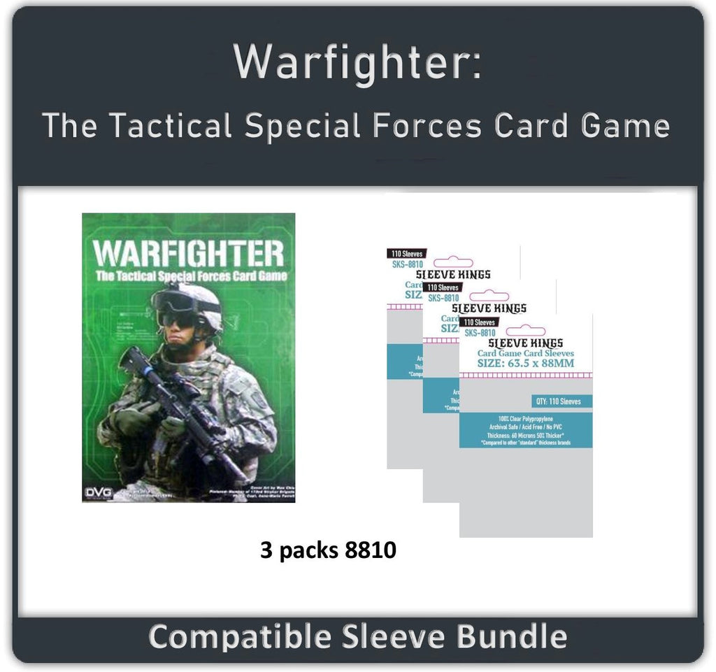 "Warfighter" Compatible Sleeve Bundle (8810 X 3)