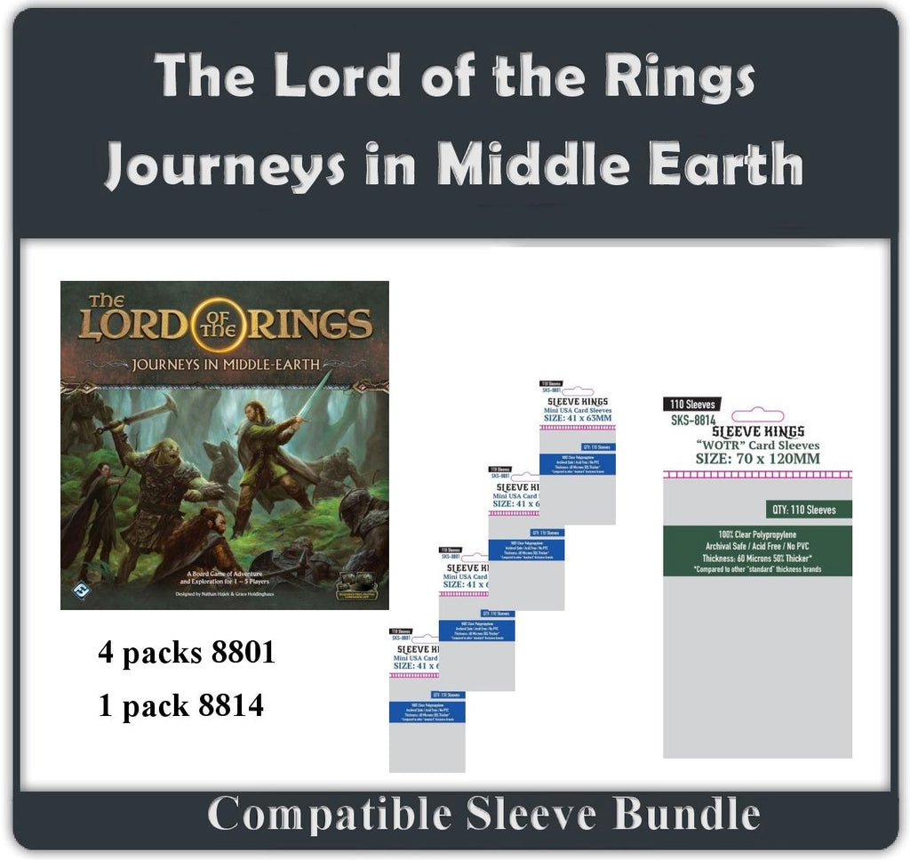 "The Lord of the Rings: Journeys in Middle-earth" Compatible Bundle Set (8801 X 4 + 8814 X 1)