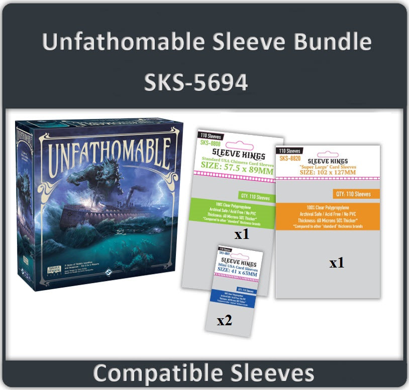 "Unfathomable" Compatible Sleeve Bundle (8801 X 2 + 8808 X 1 + 8820 X 1)