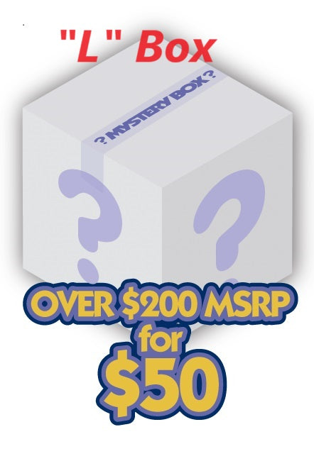 "L" Box -$205 MSRP Mystery Box (6 Games)