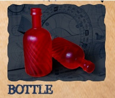 Painted Resin 10-pack Resource Tokens: Red Bottle