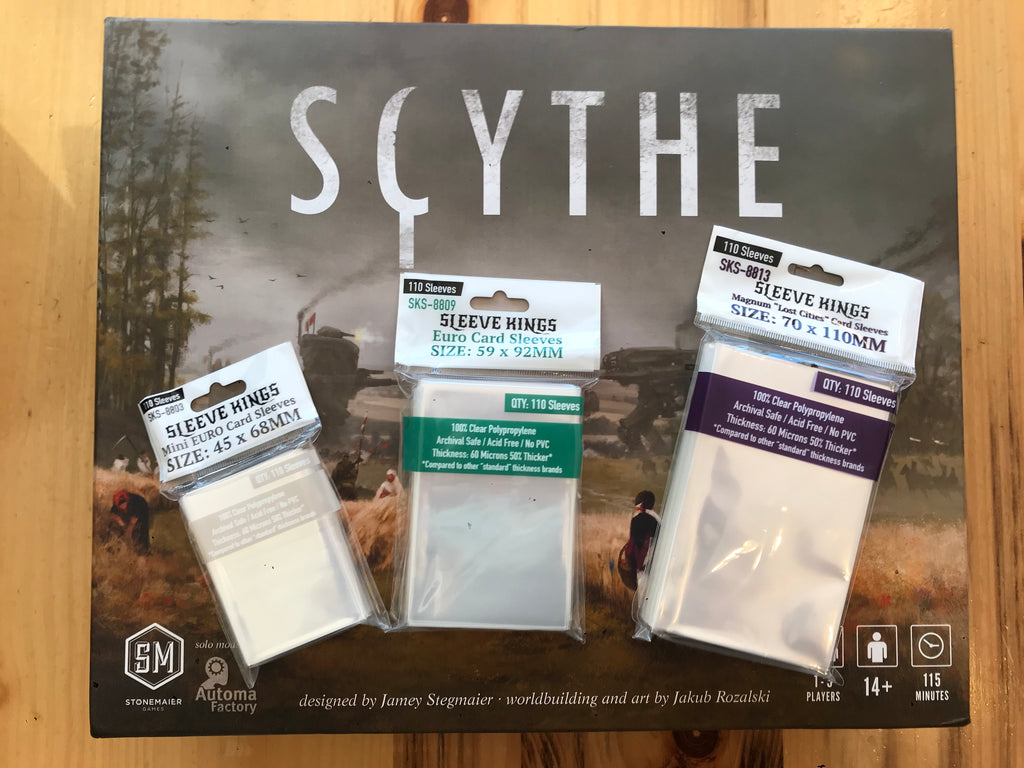 Scythe Compatible Card Sleeves - Sleeve Kings sleevekings Scythe Compatible Card Sleeves - Sleeve Kings sleevekings