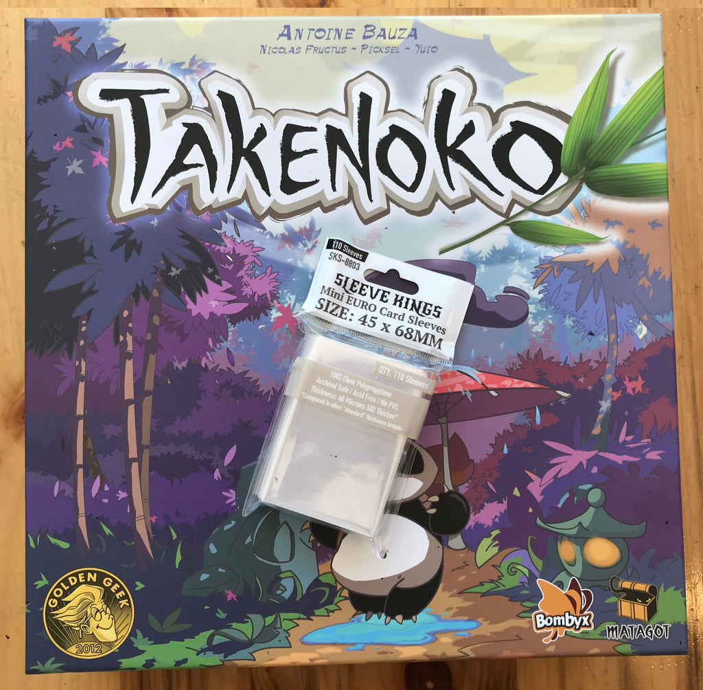 Takenoko Board Game Compatible Card Sleeves - Sleeve Kings sleevekings Takenoko Board Game Compatible Card Sleeves - Sleeve Kings sleevekings