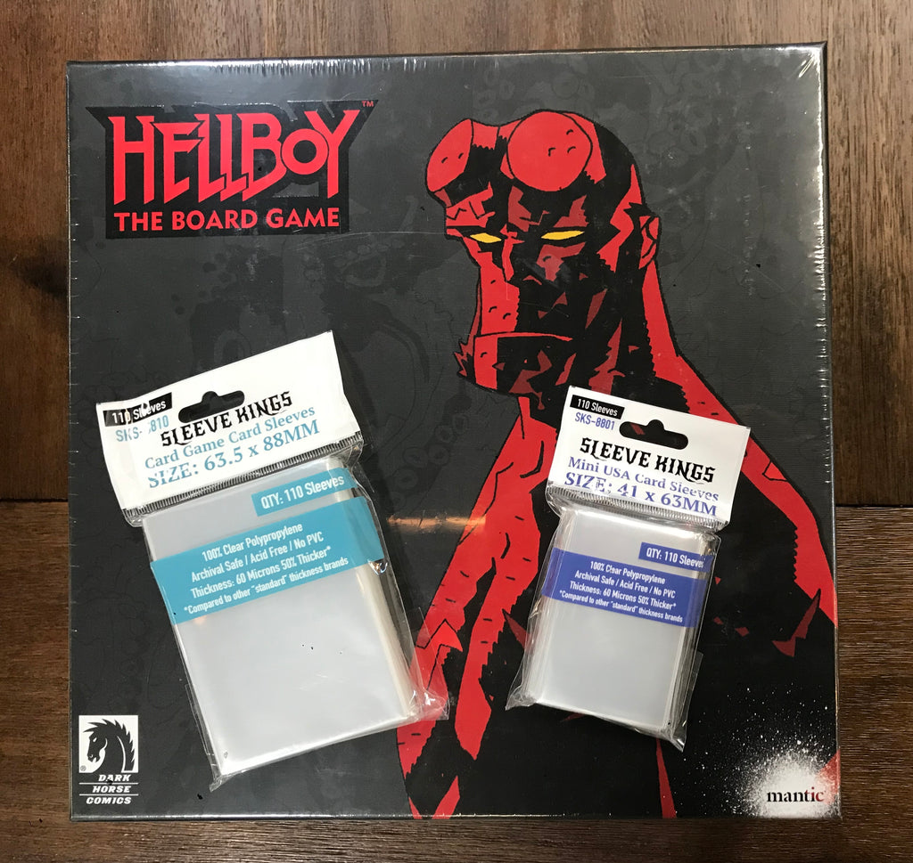 Hellboy: The Board Game Compatible Card Sleeves - Sleeve Kings sleevekings Hellboy: The Board Game Compatible Card Sleeves - Sleeve Kings sleevekings