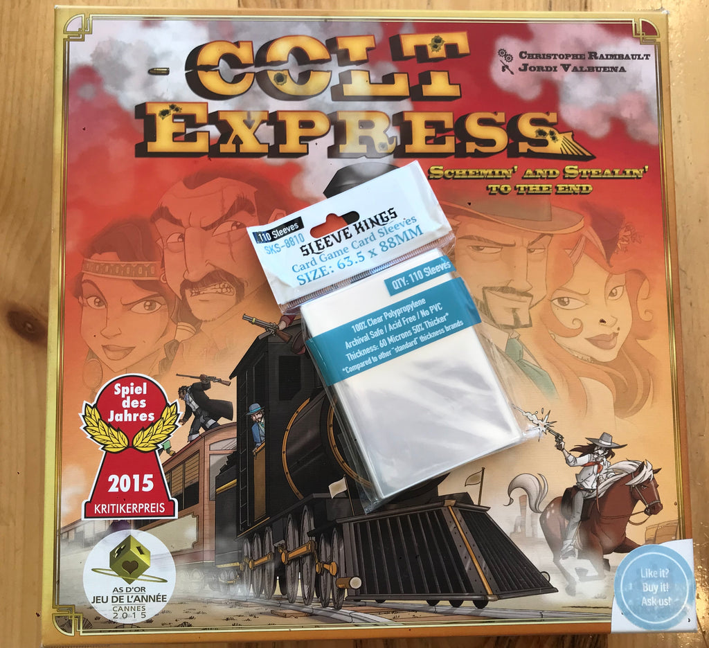 Colt Express Compatible Card Sleeves - Sleeve Kings – sleevekings