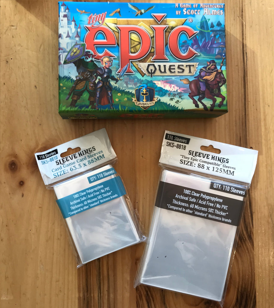 Tiny Epic Compatible Card Sleeves - Sleeve Kings sleevekings Tiny Epic Compatible Card Sleeves - Sleeve Kings sleevekings